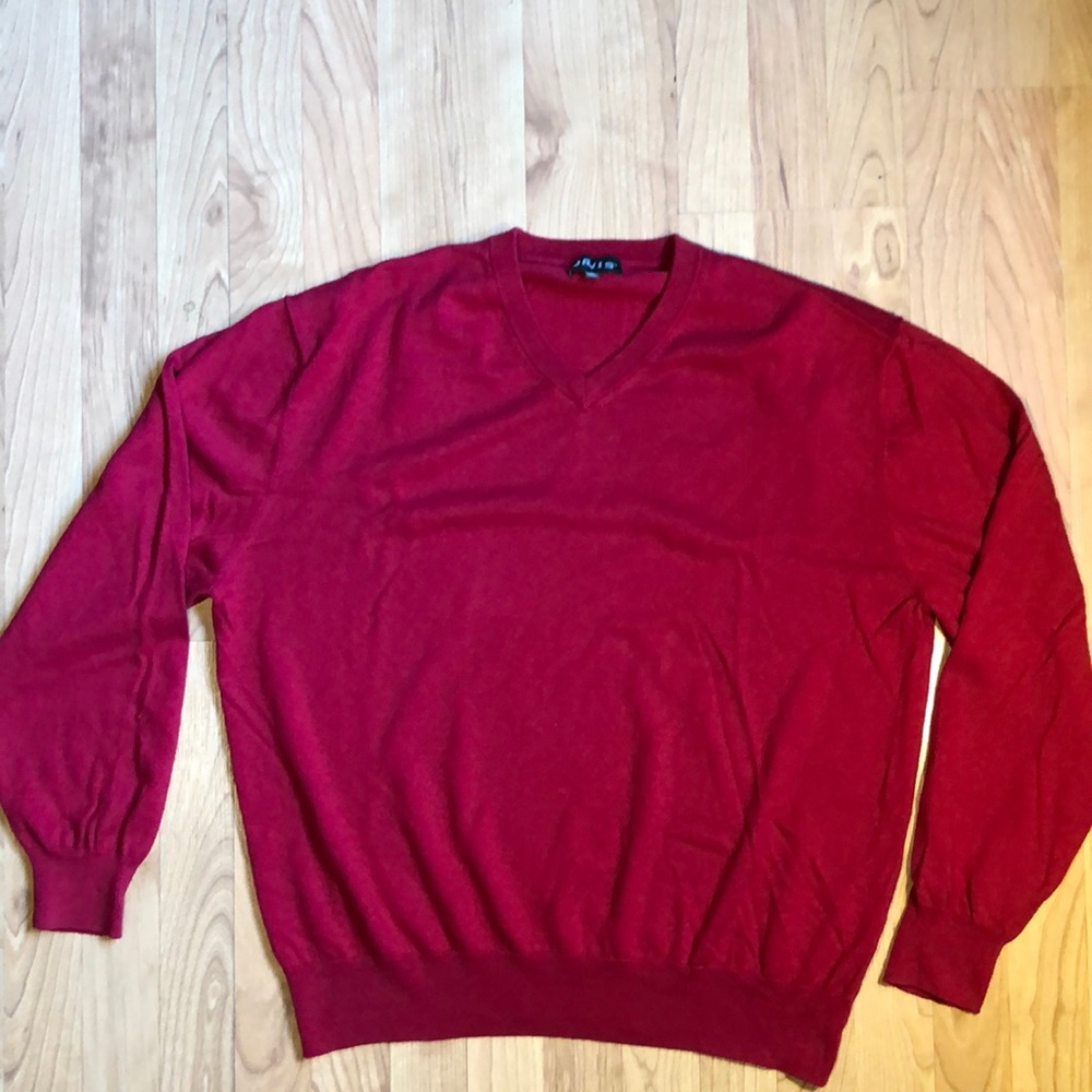 Orvis v neck sweater